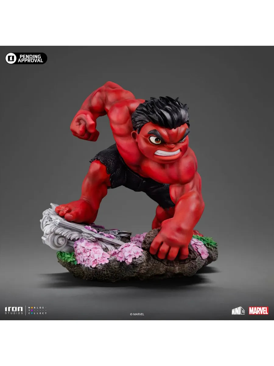 IRO56036 Captain America: Brave New World - Red Hulk MiniCO Vinyl - Iron Studios - Titan Pop Culture