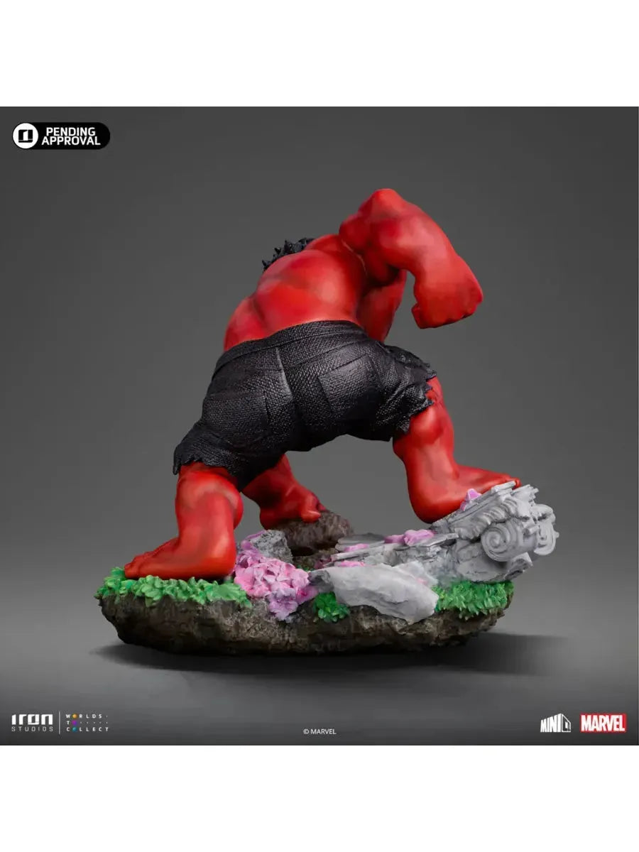 IRO56036 Captain America: Brave New World - Red Hulk MiniCO Vinyl - Iron Studios - Titan Pop Culture