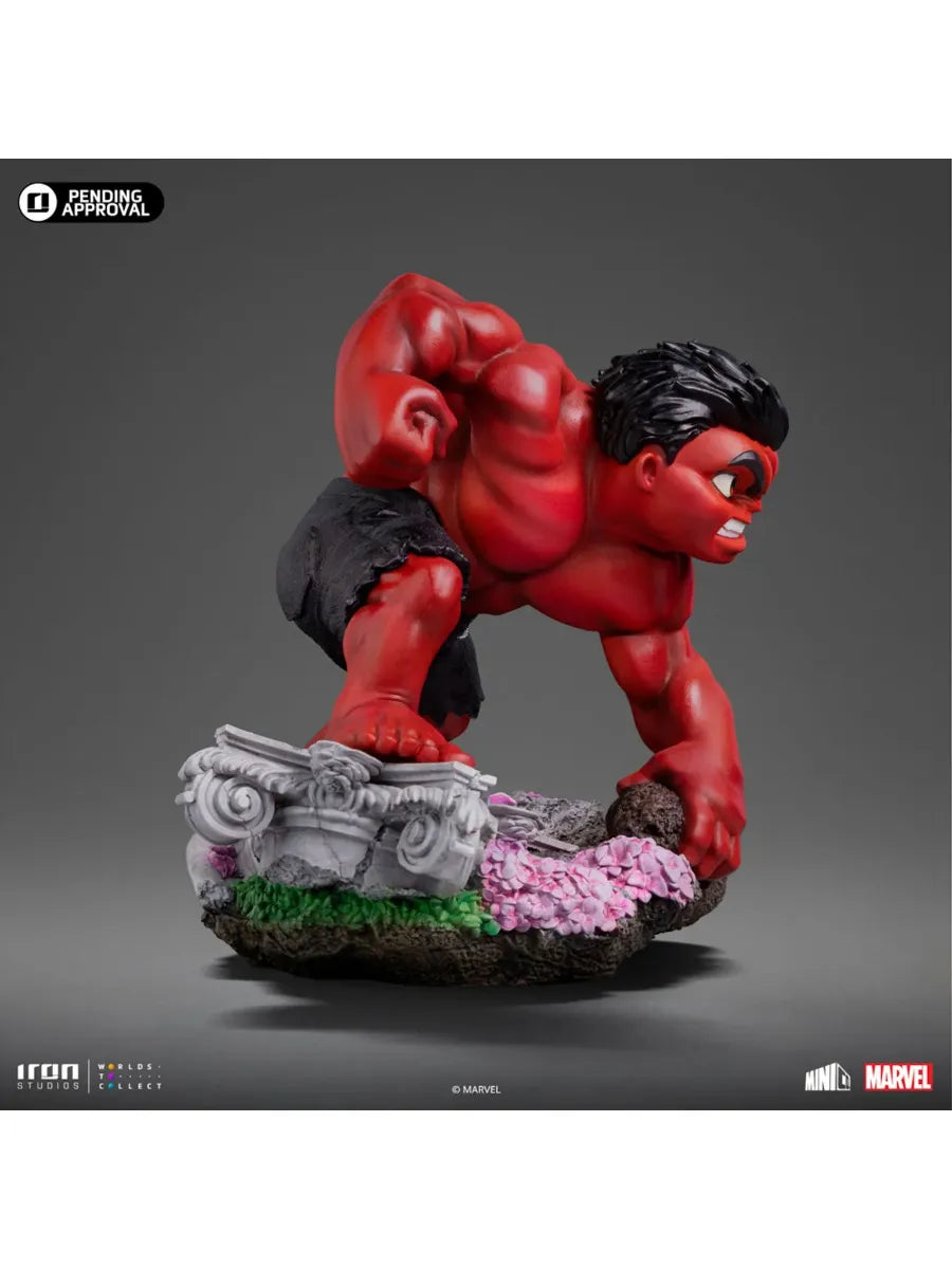 IRO56036 Captain America: Brave New World - Red Hulk MiniCO Vinyl - Iron Studios - Titan Pop Culture