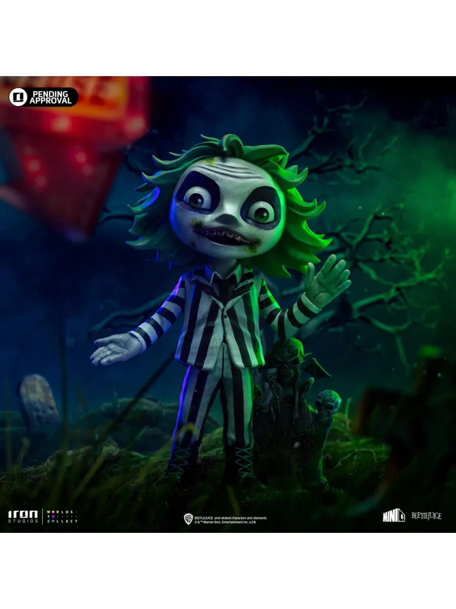 IRO56074 Beetlejuice 2 - Beetlejuice Minico Vinyl - Iron Studios - Titan Pop Culture