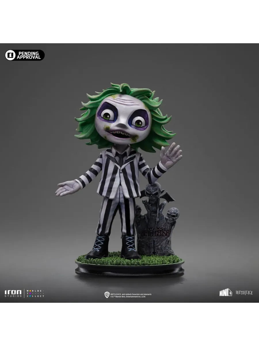 IRO56074 Beetlejuice 2 - Beetlejuice Minico Vinyl - Iron Studios - Titan Pop Culture