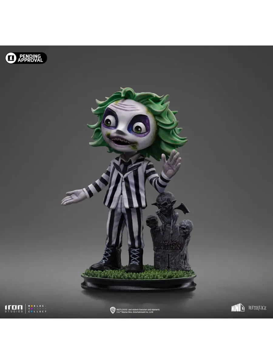 IRO56074 Beetlejuice 2 - Beetlejuice Minico Vinyl - Iron Studios - Titan Pop Culture