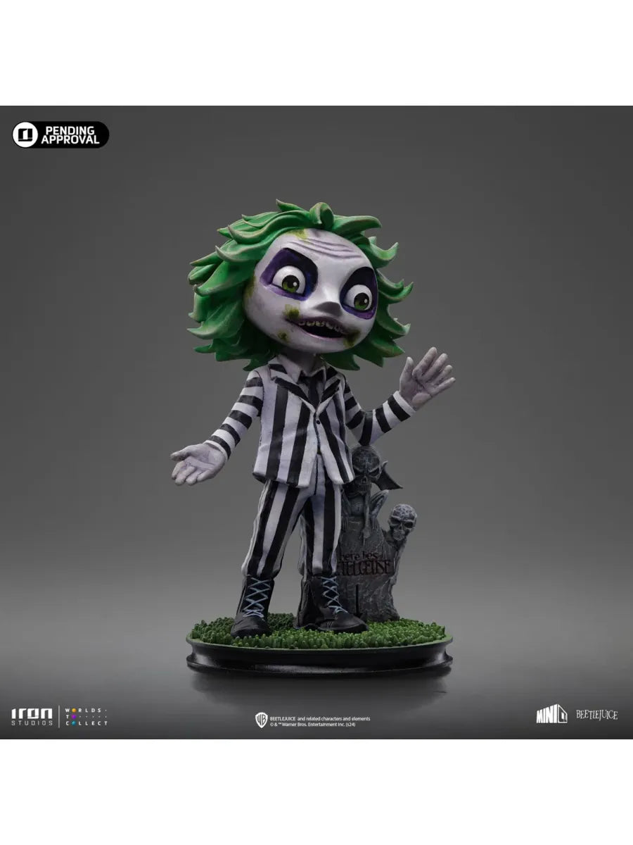 IRO56074 Beetlejuice 2 - Beetlejuice Minico Vinyl - Iron Studios - Titan Pop Culture