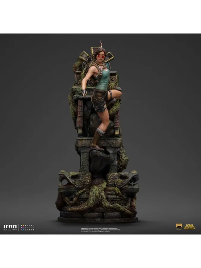 IRO56081 Tomb Raider - Lara Croft Deluxe 1:10 Scale Statue - Iron Studios - Titan Pop Culture