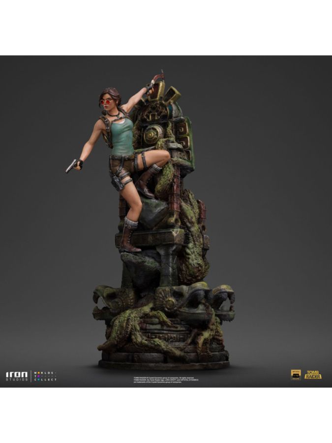 IRO56081 Tomb Raider - Lara Croft Deluxe 1:10 Scale Statue - Iron Studios - Titan Pop Culture