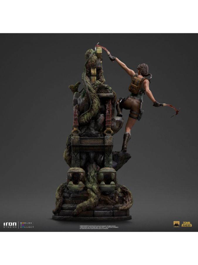 IRO56081 Tomb Raider - Lara Croft Deluxe 1:10 Scale Statue - Iron Studios - Titan Pop Culture