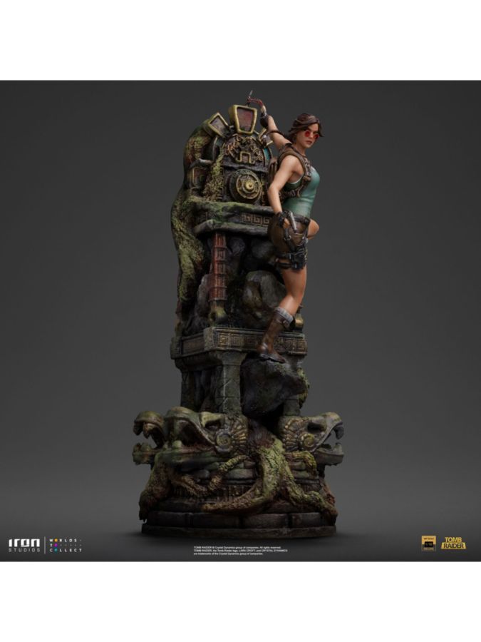 IRO56081 Tomb Raider - Lara Croft Deluxe 1:10 Scale Statue - Iron Studios - Titan Pop Culture