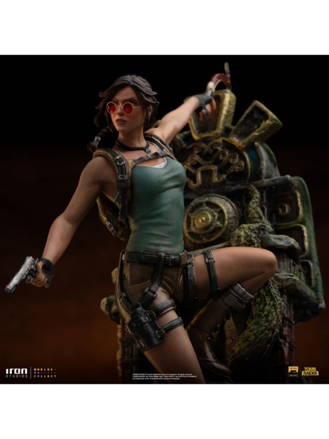 IRO56081 Tomb Raider - Lara Croft Deluxe 1:10 Scale Statue - Iron Studios - Titan Pop Culture