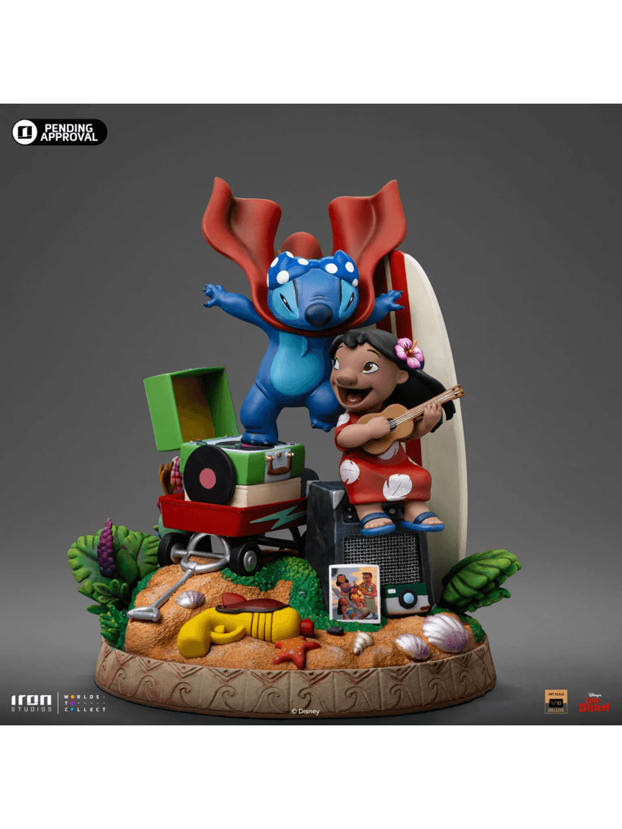 IRO56098 Lilo & Stitch - Lilo & Stitch Deluxe 1:10 Statue - Iron Studios - Titan Pop Culture