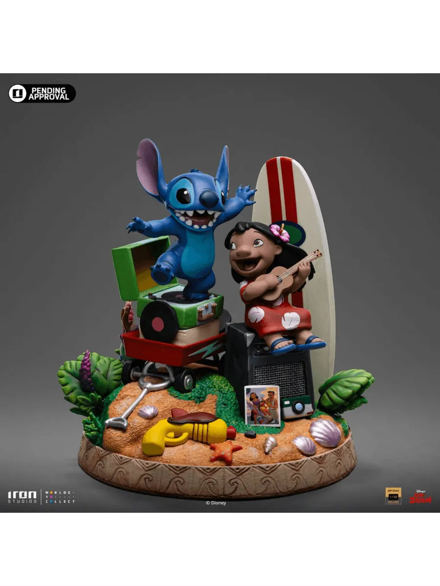 IRO56098 Lilo & Stitch - Lilo & Stitch Deluxe 1:10 Statue - Iron Studios - Titan Pop Culture
