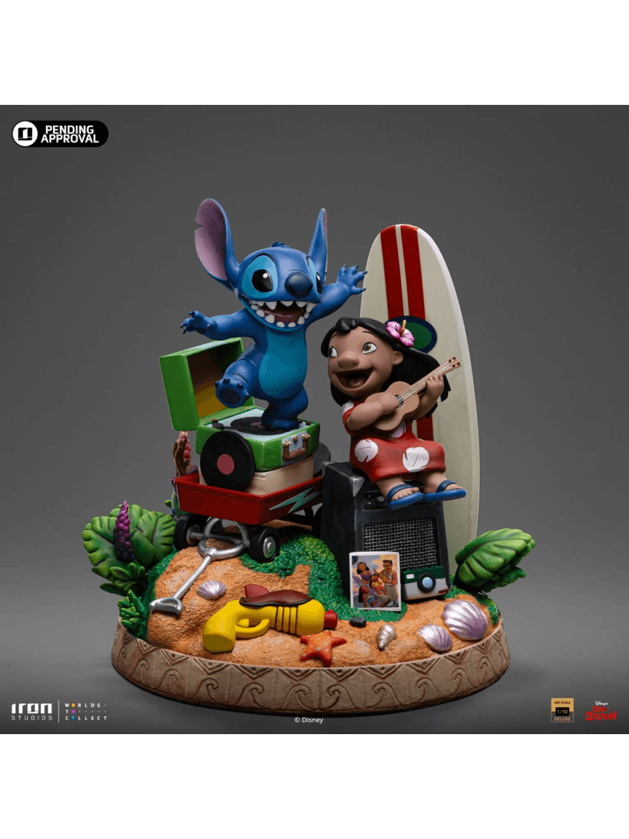 IRO56098 Lilo & Stitch - Lilo & Stitch Deluxe 1:10 Statue - Iron Studios - Titan Pop Culture