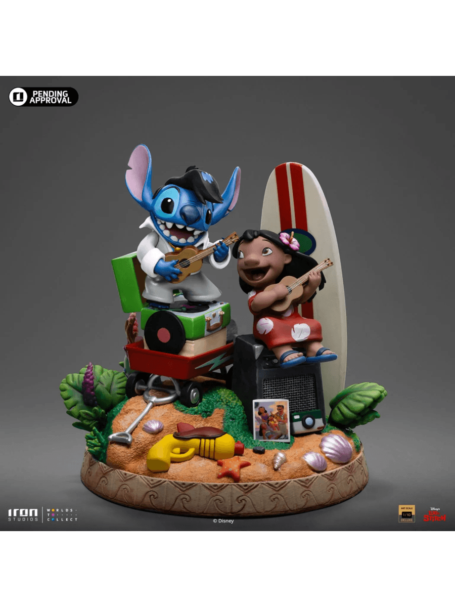 IRO56098 Lilo & Stitch - Lilo & Stitch Deluxe 1:10 Statue - Iron Studios - Titan Pop Culture