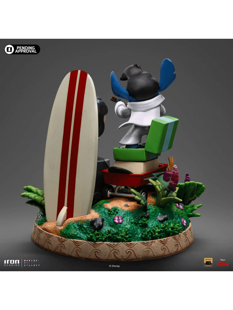 IRO56098 Lilo & Stitch - Lilo & Stitch Deluxe 1:10 Statue - Iron Studios - Titan Pop Culture