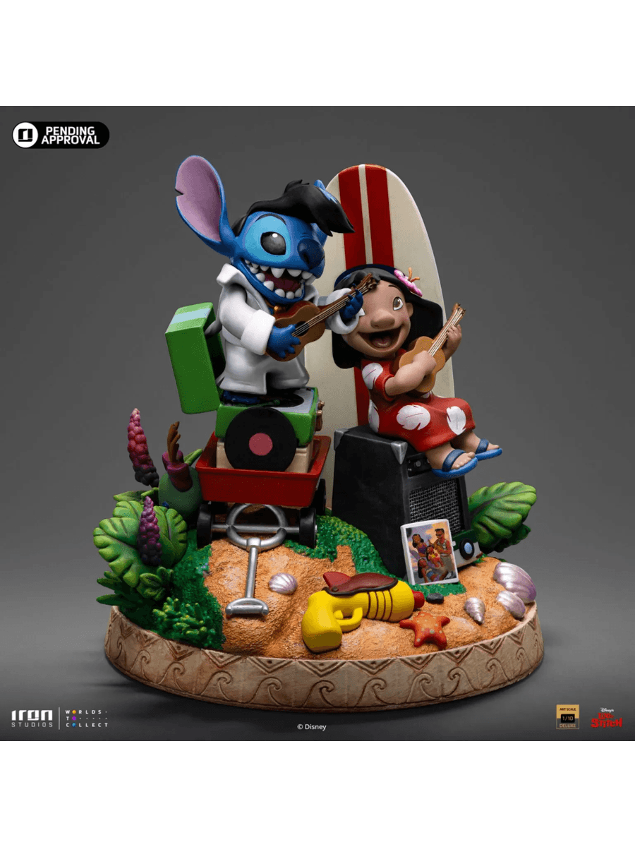 IRO56098 Lilo & Stitch - Lilo & Stitch Deluxe 1:10 Statue - Iron Studios - Titan Pop Culture