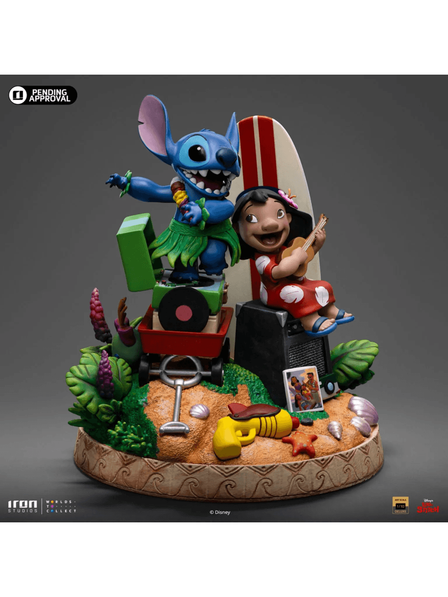 IRO56098 Lilo & Stitch - Lilo & Stitch Deluxe 1:10 Statue - Iron Studios - Titan Pop Culture