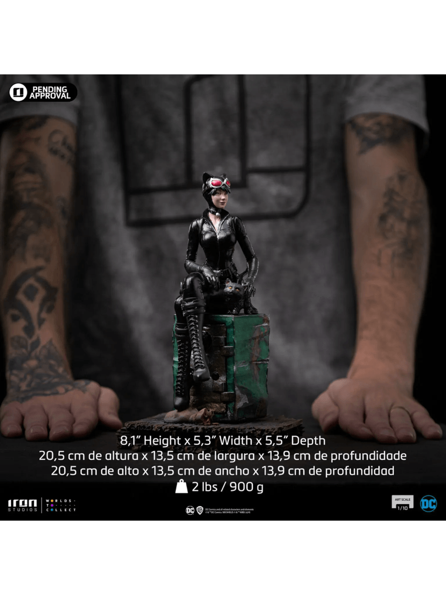 IRO56128 Batman - Catwoman (Gotham City Sirens) 1:10 Scale Statue - Iron Studios - Titan Pop Culture