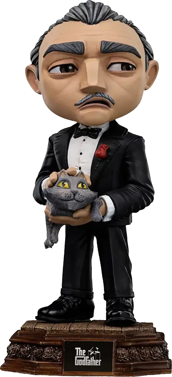 IRO56142 The Godfather - Don Vito Corleone MiniCO Vinyl - Iron Studios - Titan Pop Culture