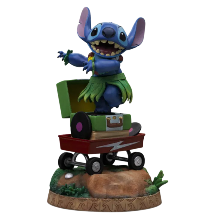 IRO56241 Lilo & Stitch - Stitch (Hula) 1:10 Scale Statue - Iron Studios - Titan Pop Culture