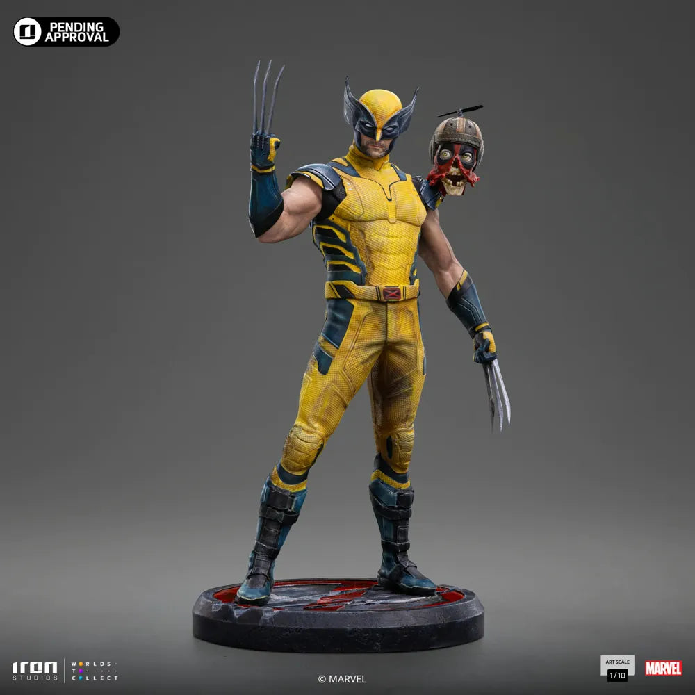 IRO56296 Deadpool & Wolverine - Wolverine & Headpool 1:10 Statue - Iron Studios - Titan Pop Culture