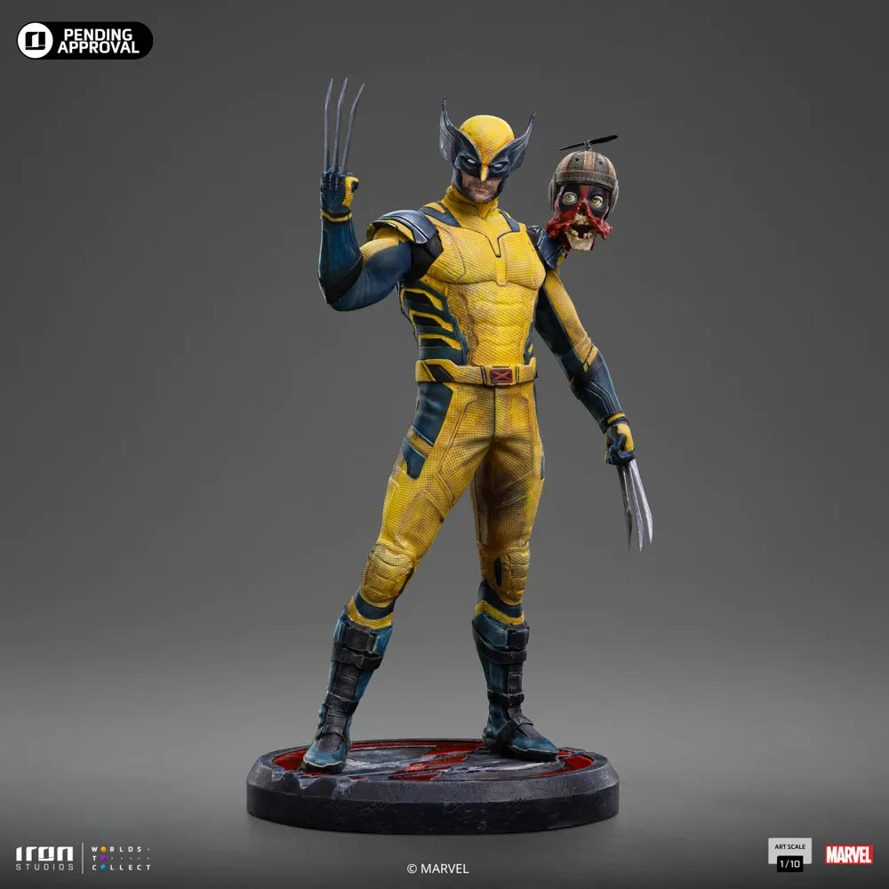 IRO56296 Deadpool & Wolverine - Wolverine & Headpool 1:10 Statue - Iron Studios - Titan Pop Culture