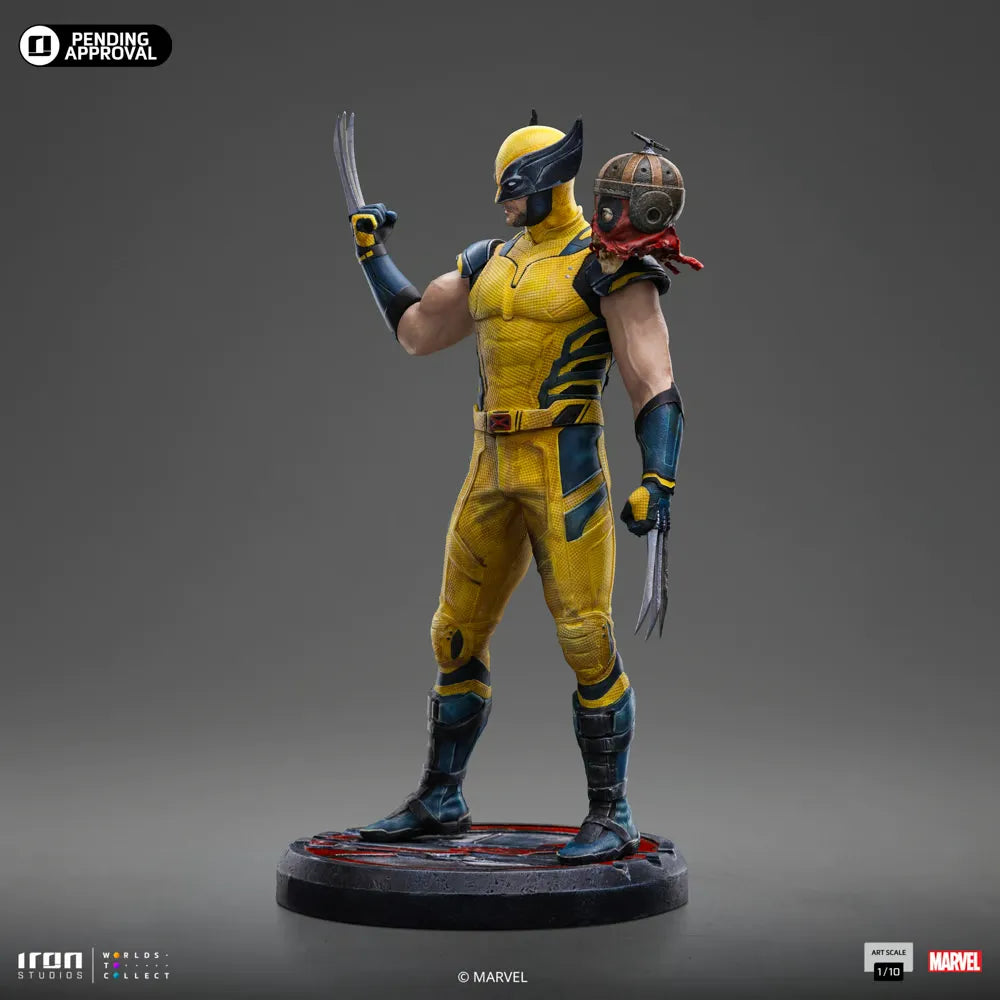 IRO56296 Deadpool & Wolverine - Wolverine & Headpool 1:10 Statue - Iron Studios - Titan Pop Culture