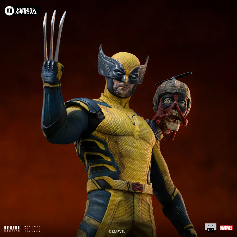 IRO56296 Deadpool & Wolverine - Wolverine & Headpool 1:10 Statue - Iron Studios - Titan Pop Culture