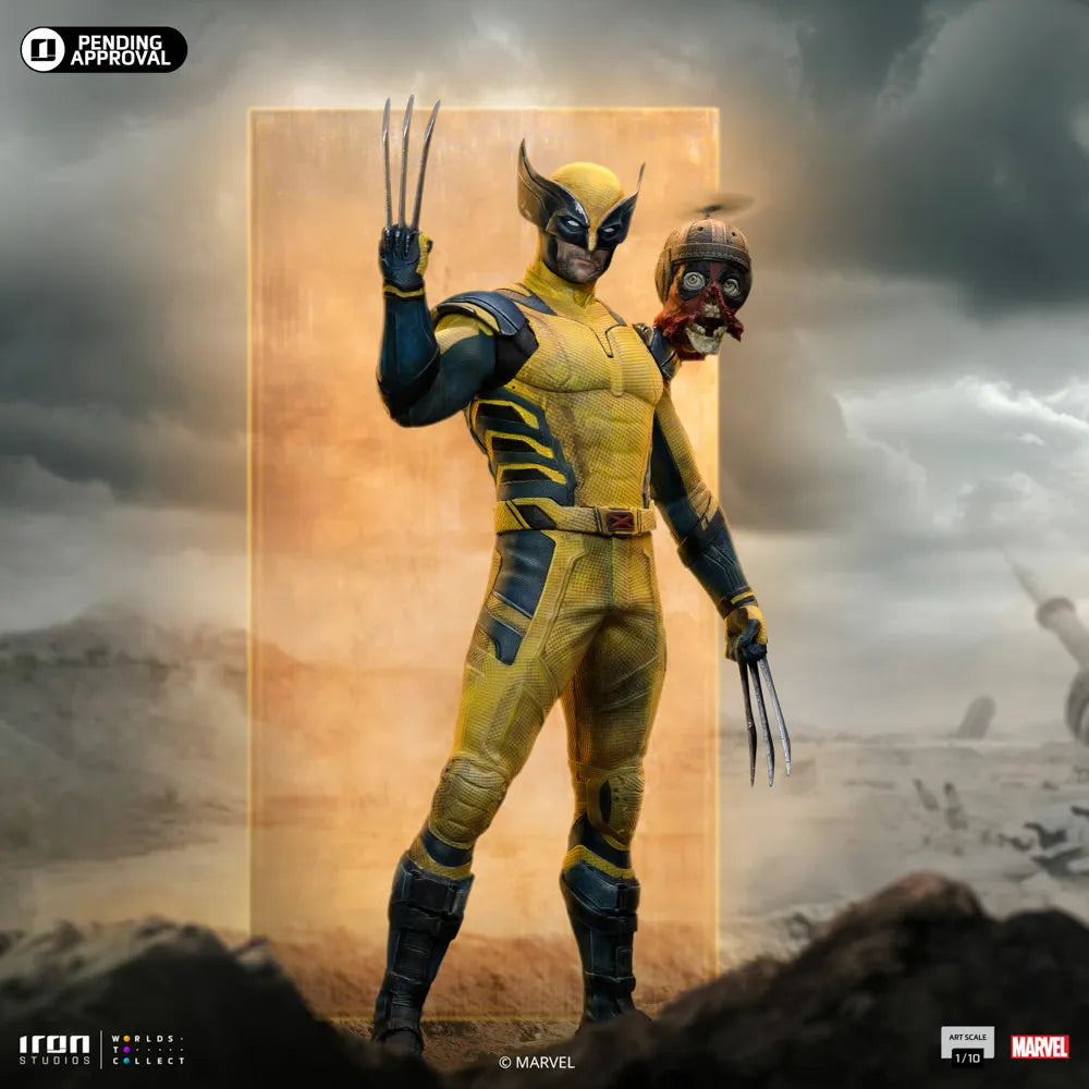 IRO56296 Deadpool & Wolverine - Wolverine & Headpool 1:10 Statue - Iron Studios - Titan Pop Culture