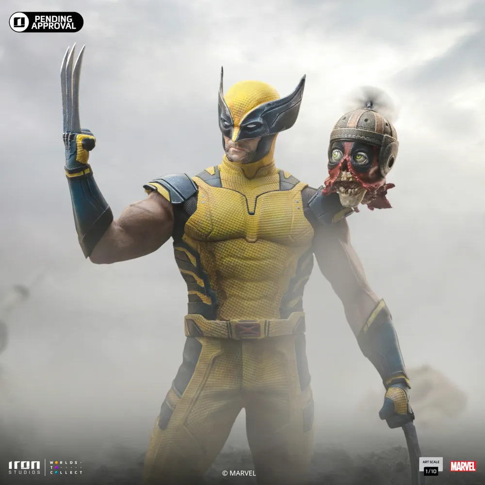 IRO56296 Deadpool & Wolverine - Wolverine & Headpool 1:10 Statue - Iron Studios - Titan Pop Culture