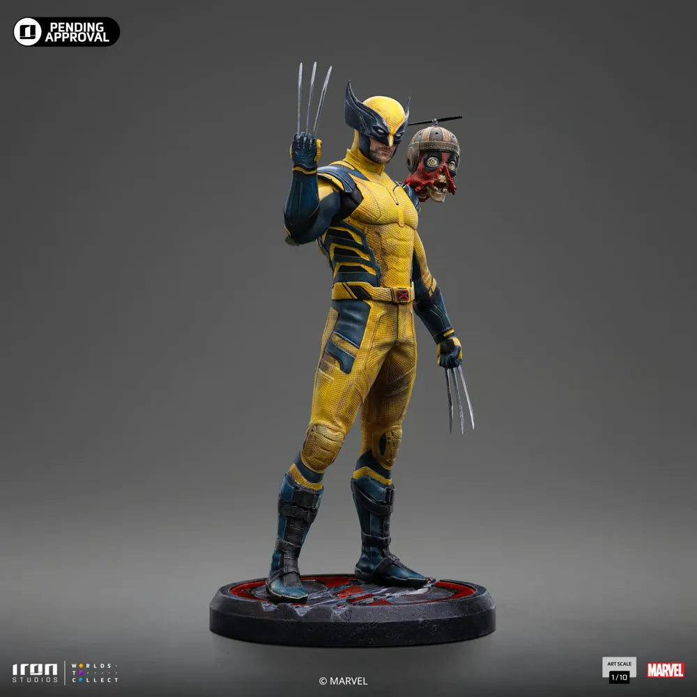 IRO56296 Deadpool & Wolverine - Wolverine & Headpool 1:10 Statue - Iron Studios - Titan Pop Culture