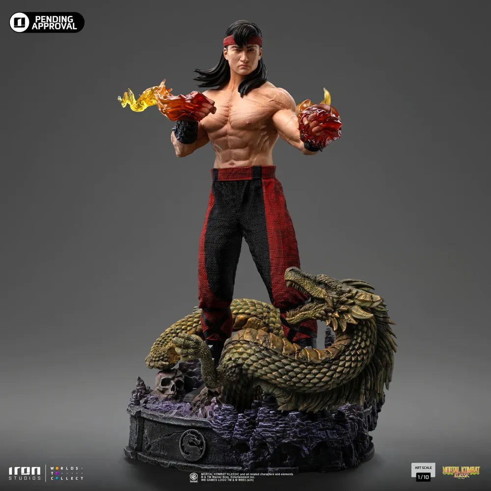 IRO56326 Mortal Kombat - Liu Kang 1:10 Scale Statue - Iron Studios - Titan Pop Culture