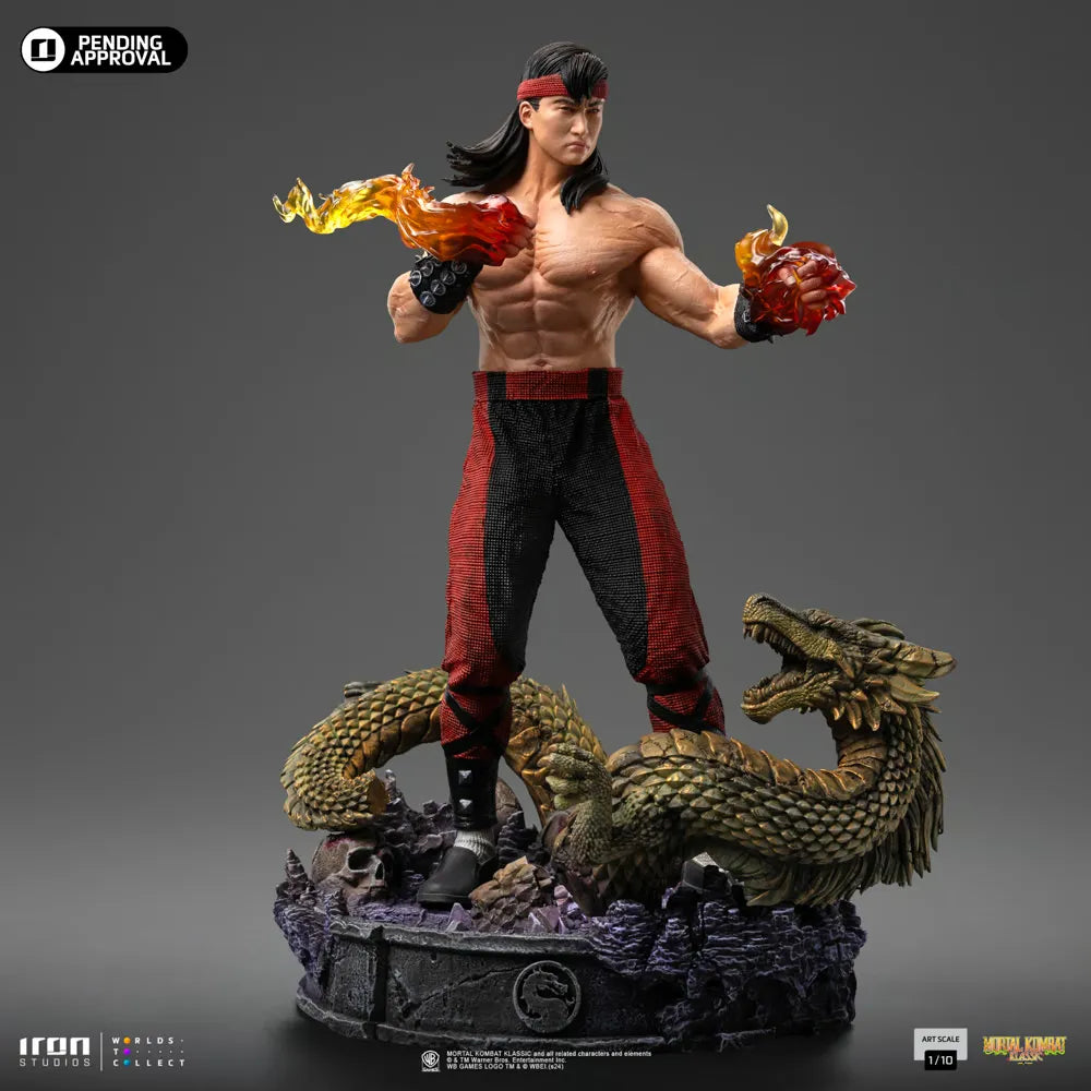 IRO56326 Mortal Kombat - Liu Kang 1:10 Scale Statue - Iron Studios - Titan Pop Culture