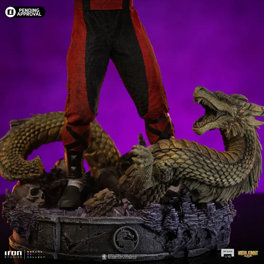 IRO56326 Mortal Kombat - Liu Kang 1:10 Scale Statue - Iron Studios - Titan Pop Culture