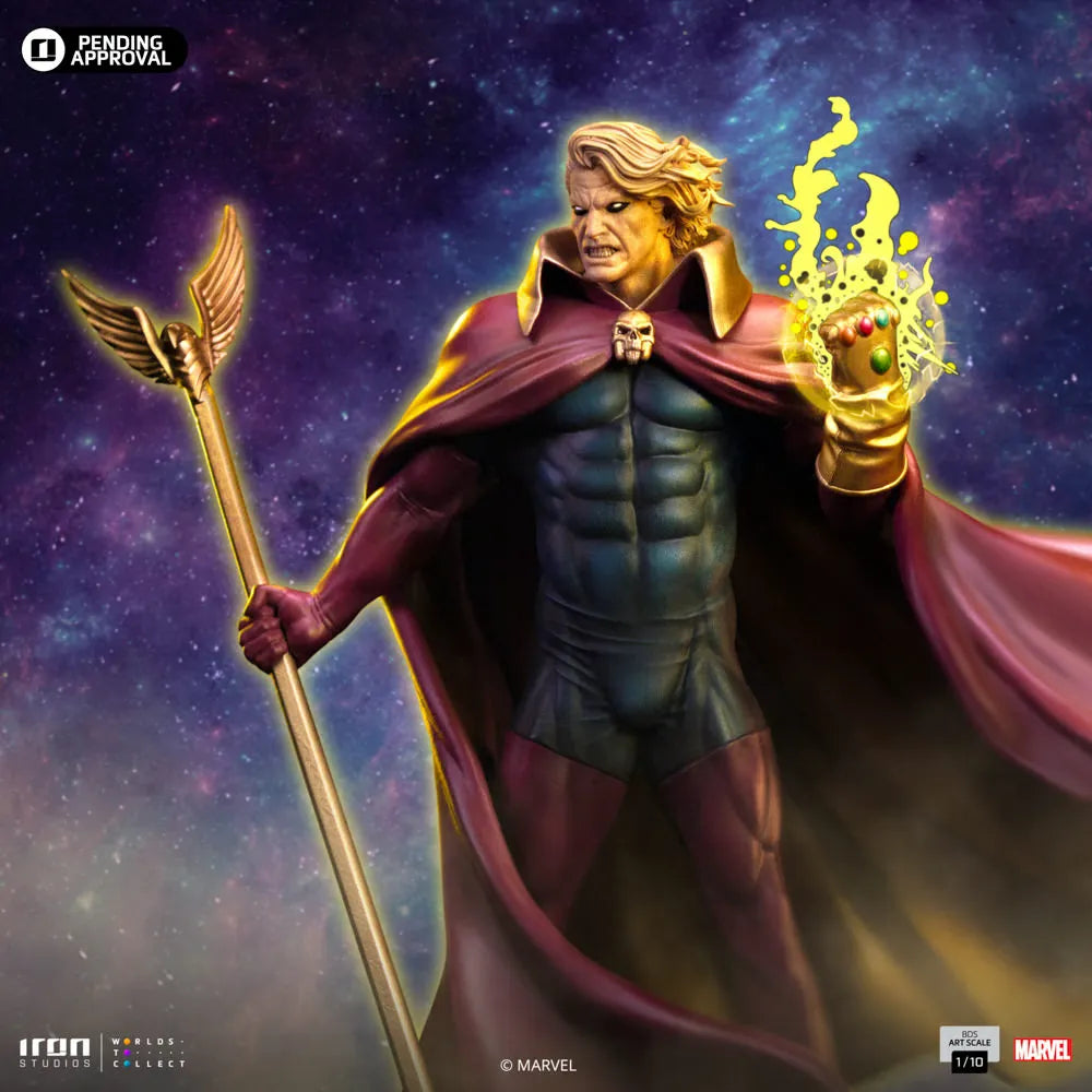 IRO56333 Fantastic 4 - Adam Warlock 1:10 Scale Statue - Iron Studios - Titan Pop Culture