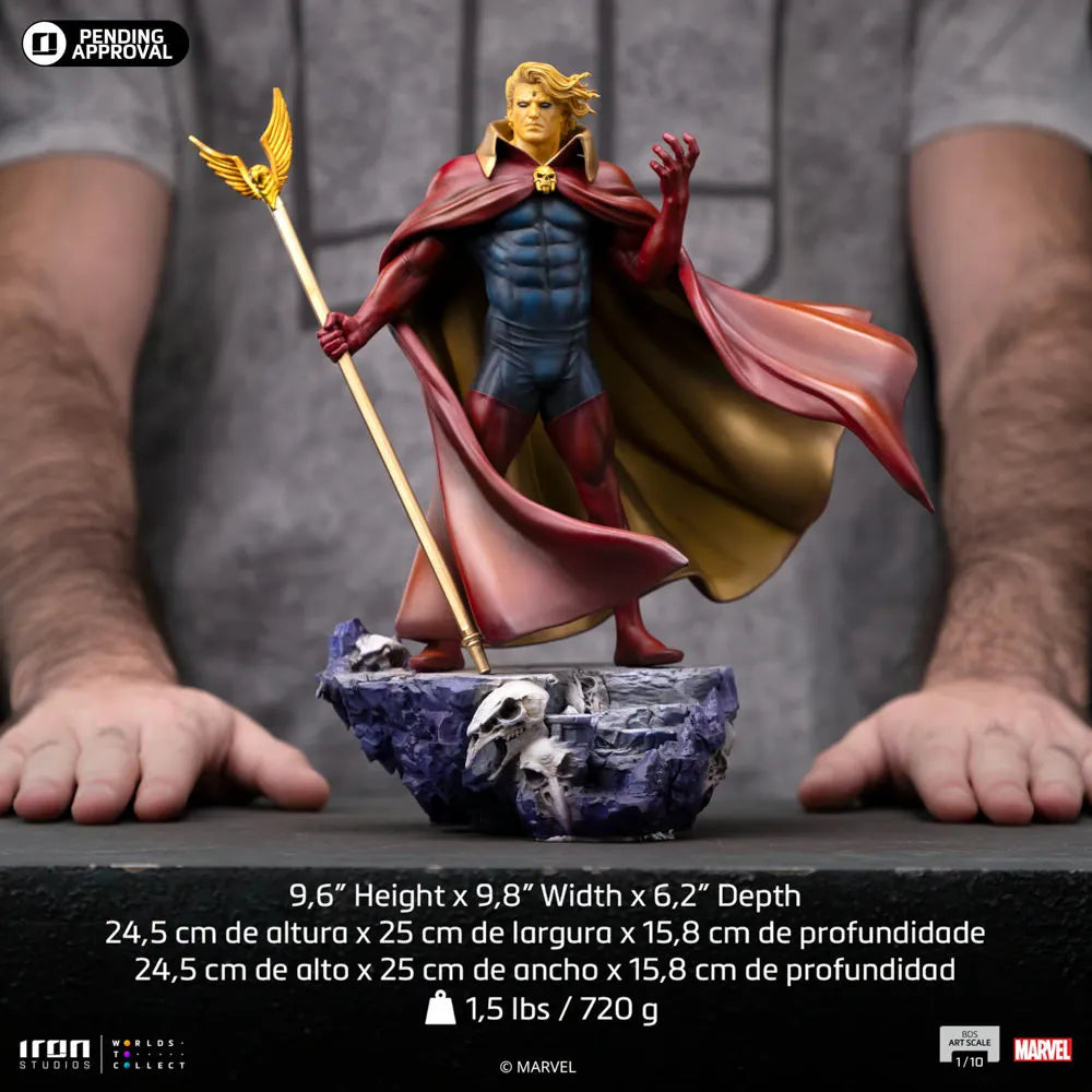 IRO56333 Fantastic 4 - Adam Warlock 1:10 Scale Statue - Iron Studios - Titan Pop Culture