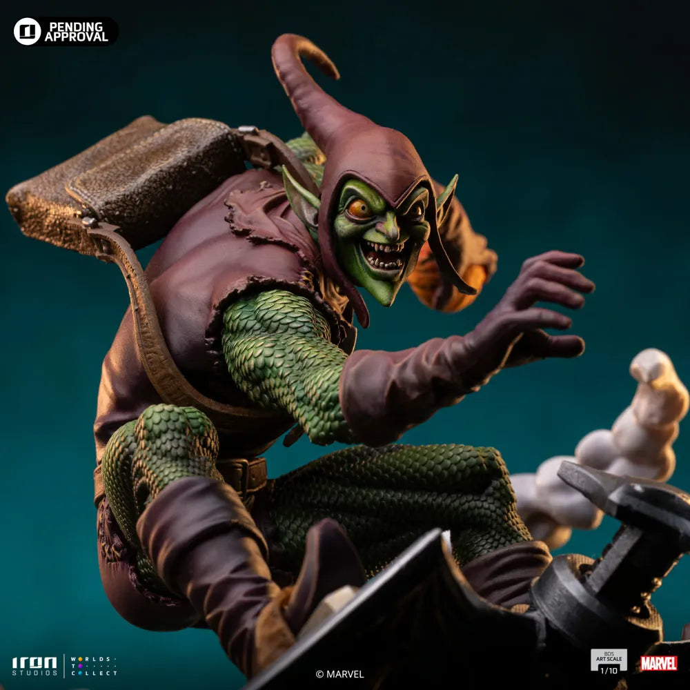 IRO56340 Marvel Comics: Sinister 6 - Green Goblin 1:10 Scale Statue - Iron Studios - Titan Pop Culture