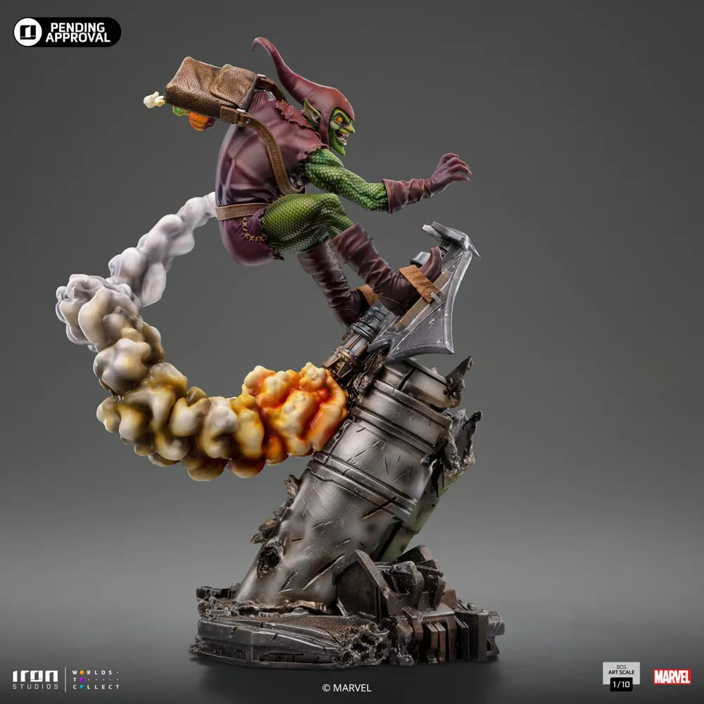 IRO56340 Marvel Comics: Sinister 6 - Green Goblin 1:10 Scale Statue - Iron Studios - Titan Pop Culture