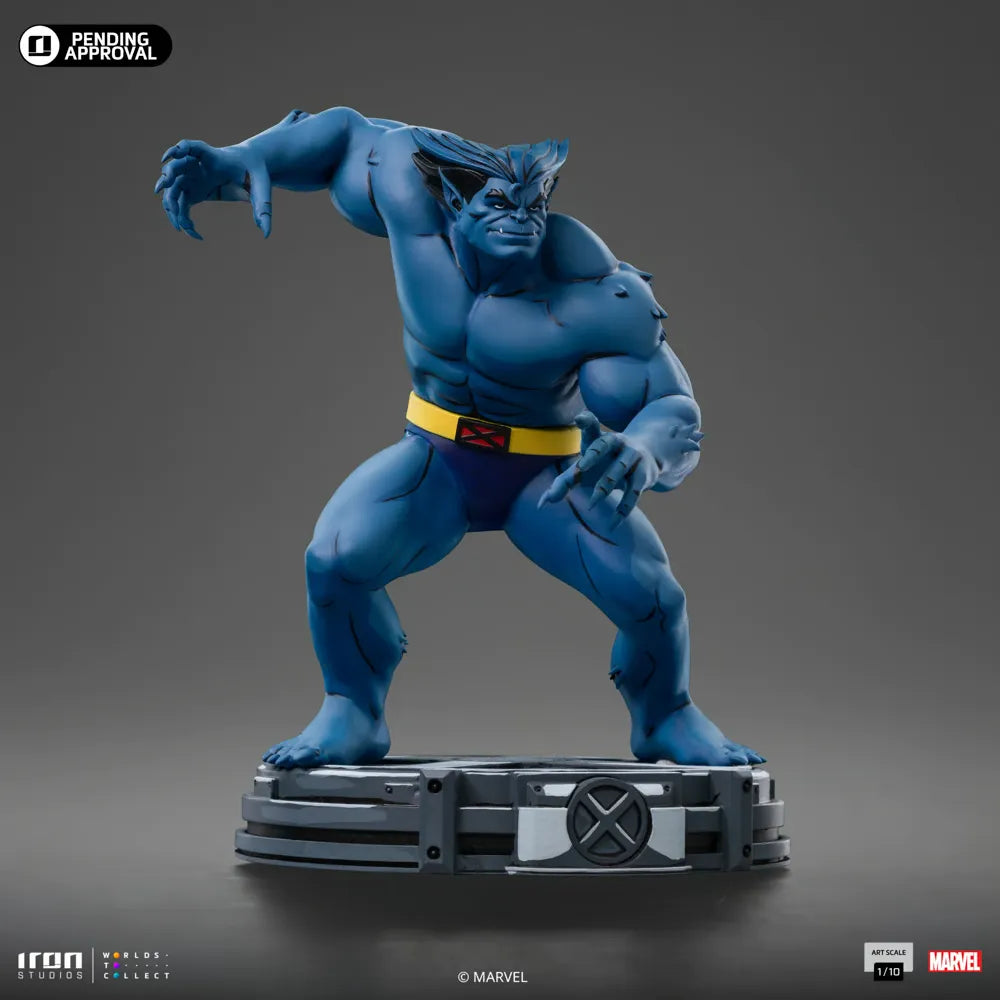 IRO56371 X-Men - '97 Beast 1:10 Scale Statue - Iron Studios - Titan Pop Culture