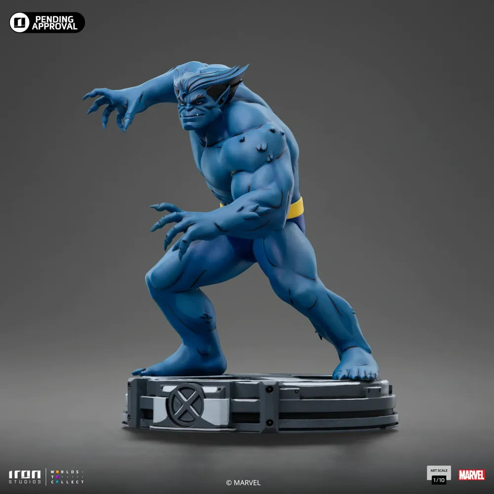 IRO56371 X-Men - '97 Beast 1:10 Scale Statue - Iron Studios - Titan Pop Culture