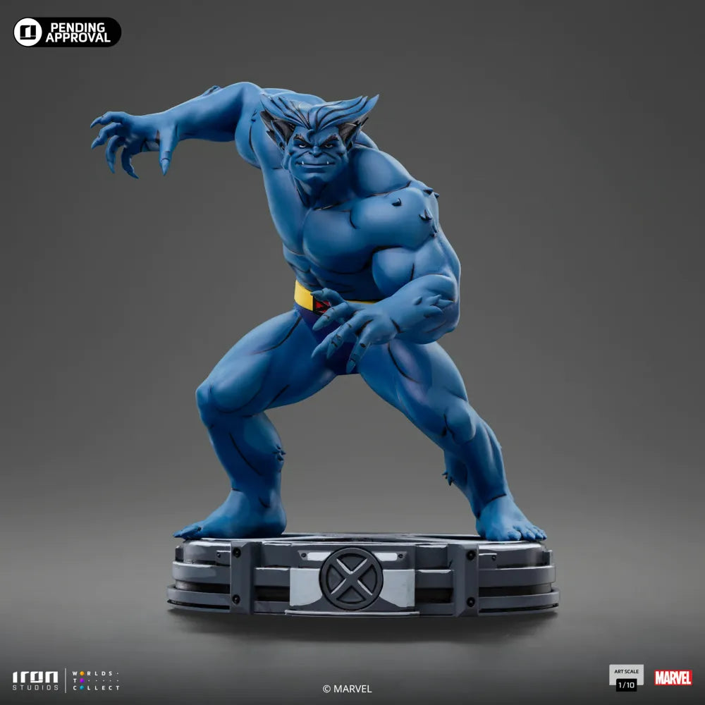 IRO56371 X-Men - '97 Beast 1:10 Scale Statue - Iron Studios - Titan Pop Culture