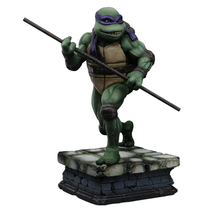 IRO56463 Teenage Mutant Ninja Turtles (1990) - Donatello 1:10 Scale Statue - Iron Studios - Titan Pop Culture