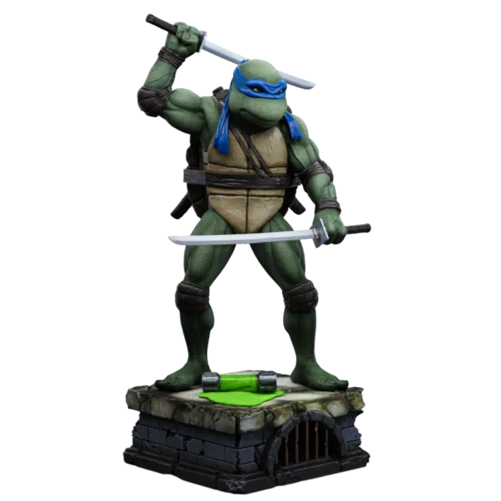 IRO56470 Teenage Mutant Ninja Turtles (1990) - Leonardo 1:10 Scale Statue - Iron Studios - Titan Pop Culture