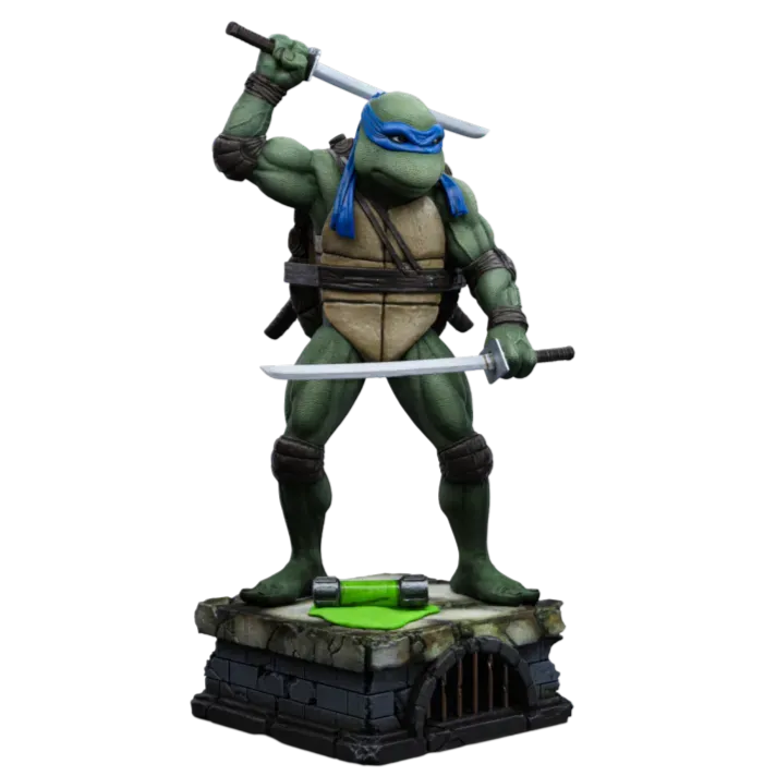 IRO56470 Teenage Mutant Ninja Turtles (1990) - Leonardo 1:10 Scale Statue - Iron Studios - Titan Pop Culture