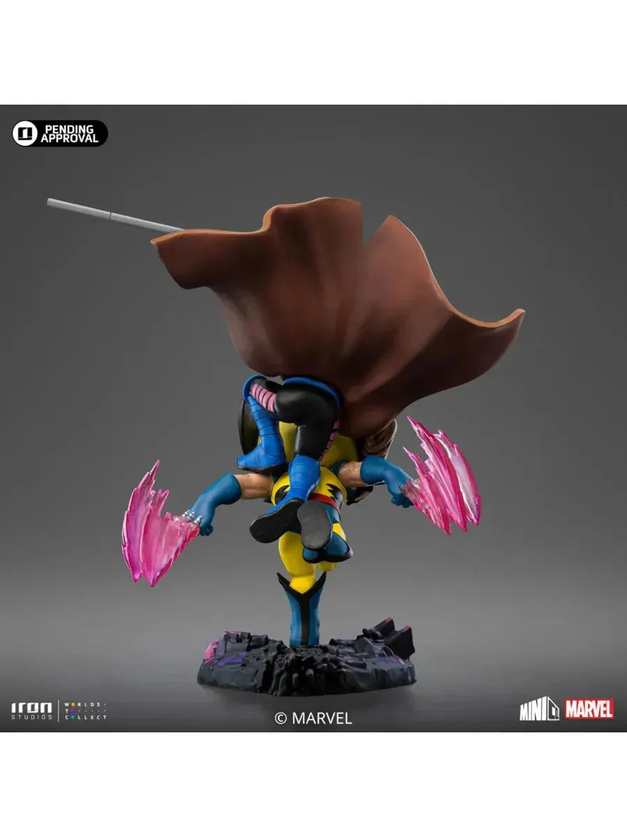 IRO56494 X-Men '97 - Gambit & Wolverine MiniCO Vinyl - Iron Studios - Titan Pop Culture