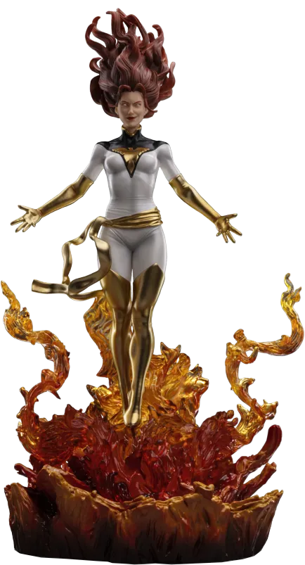 IRO56500 X-Men - Phoenix (White Version) 1:10 Scale Statue - Iron Studios - Titan Pop Culture