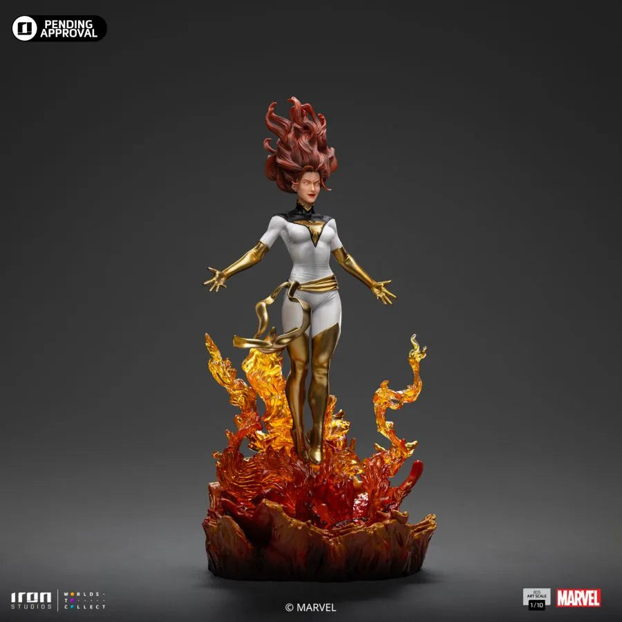 IRO56500 X-Men - Phoenix (White Version) 1:10 Scale Statue - Iron Studios - Titan Pop Culture