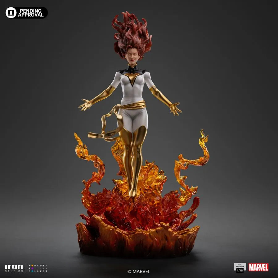 IRO56500 X-Men - Phoenix (White Version) 1:10 Scale Statue - Iron Studios - Titan Pop Culture