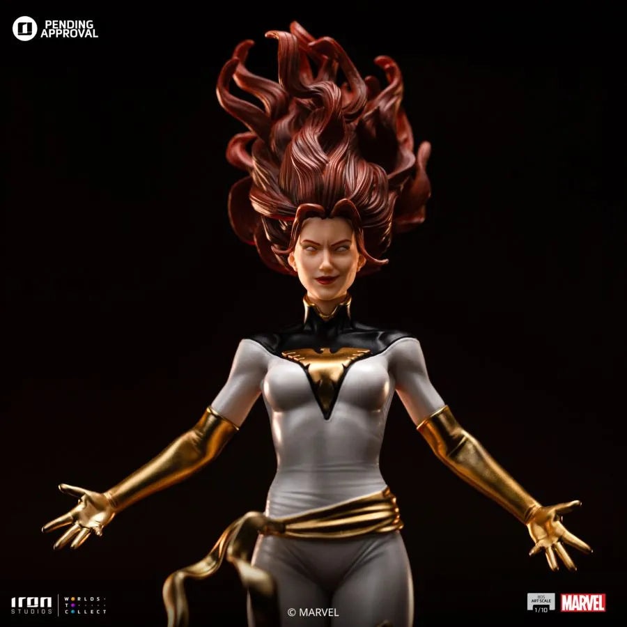 IRO56500 X-Men - Phoenix (White Version) 1:10 Scale Statue - Iron Studios - Titan Pop Culture