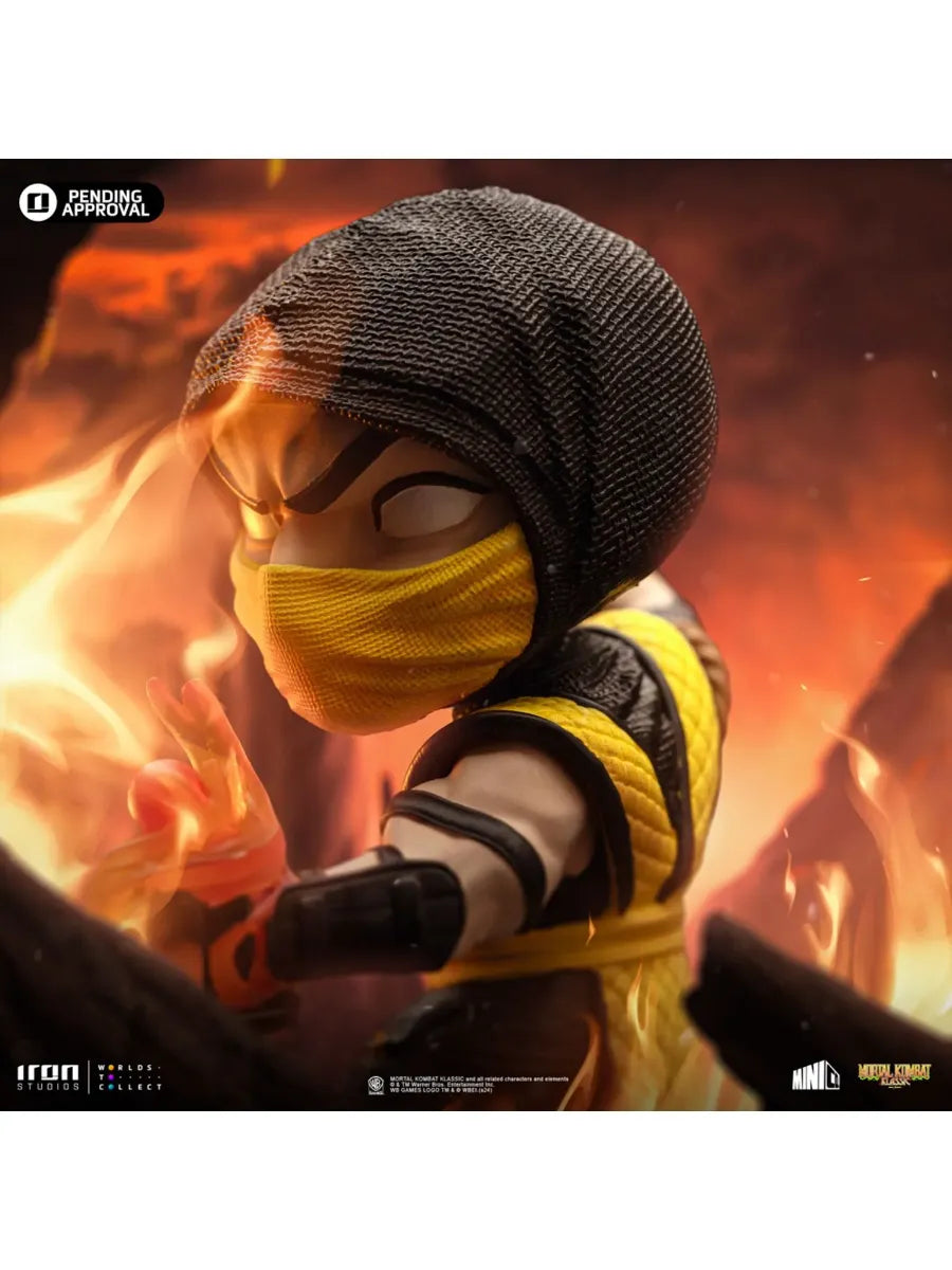 IRO56517 Mortal Kombat - Scorpion MiniCO Vinyl Figure - Iron Studios - Titan Pop Culture