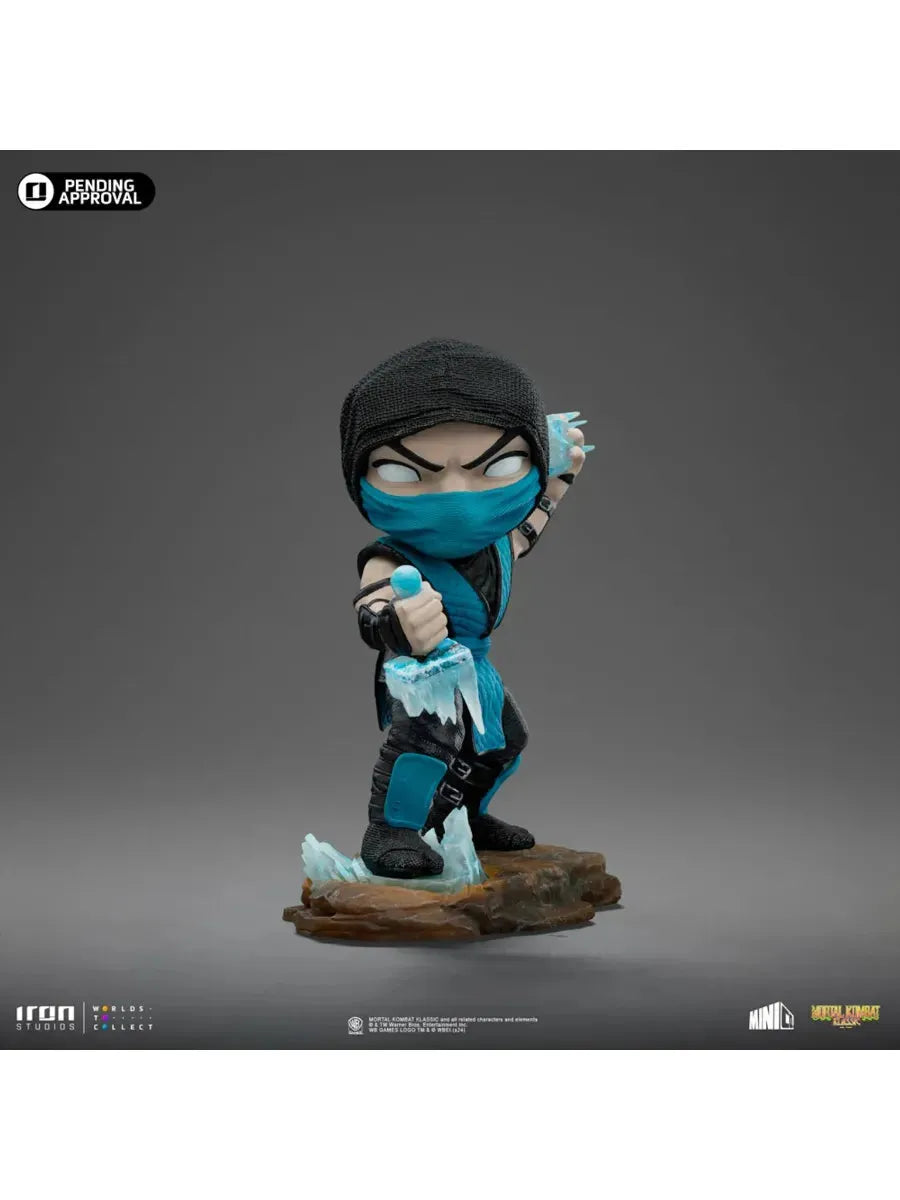 IRO56524 Mortal Kombat - Sub-Zero MiniCO Vinyl Figure - Iron Studios - Titan Pop Culture
