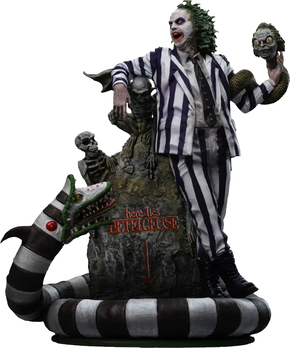 IRO56654 Beetlejuice 2 - Beetlejuice 1:10 Scale Statue - Iron Studios - Titan Pop Culture